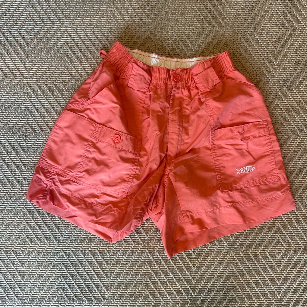 AFTCO coral shorts, Size 28